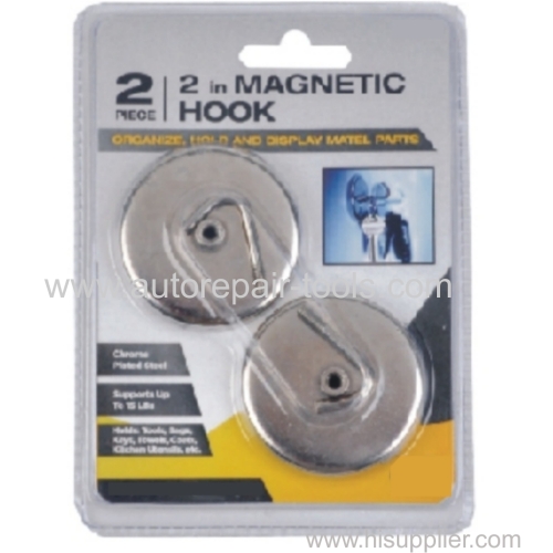 2 Pcs 2" Magnetic Hook