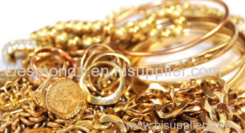 Jewelry gold and accessory