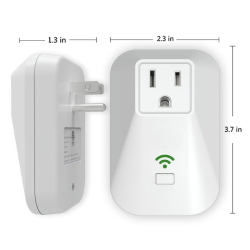 LaneTop Smart Plug No Hub Required Wi-Fi Control your Devices Works with Alexa & Google Home X3 US