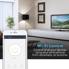 Smart WiFi Socket Outlet Compatible with Amazon Alexa Google Assistant Electronics Controller X4 UK