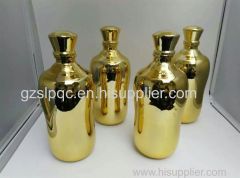 Wine bottle electroplating wine bottle vacuum electroplating wine bottle UV electroplating