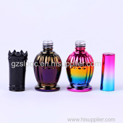 Electroplating of nail oil bottles vacuum electroplating of nail oil bottles and UV electroplating of nail oil bottles