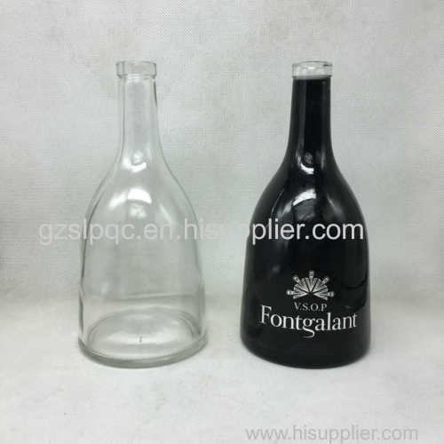 Wine bottle baking paint Wine bottle spray lacquer Wine bottle spraying wine bottle electroplating