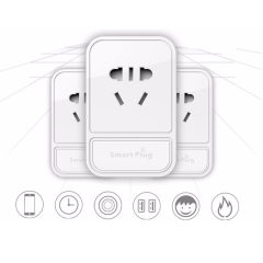 Intelligent WiFi Socket On-Off Power APP Remote Control Smart Home Timing Automation Wall Switch USB Charger X21 CH