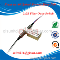 GLSUN 2×2B Fiber Optical Switch Optical Bypass Switch
