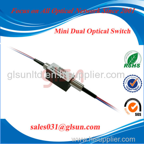 Mini Dual Optical Switch Fiber Switch