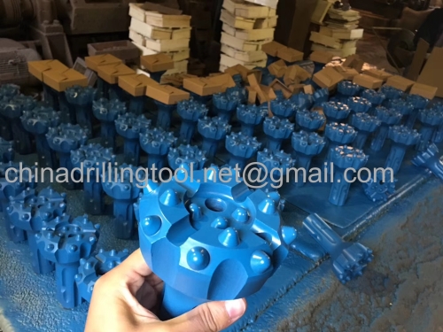 DHD340 DTH hammer drill bit without foot valve for mine drilling