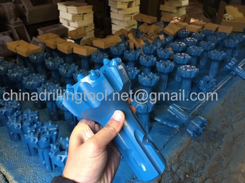 DHD340 DTH hammer drill bit without foot valve for mine drilling