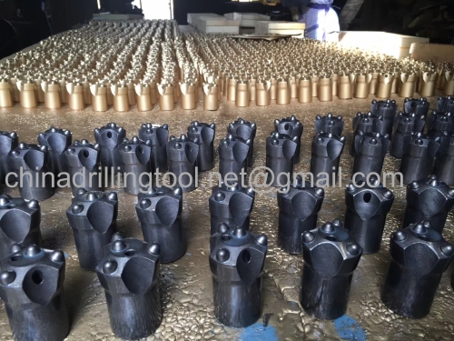 Factory price mining hard rock drill bit thread/