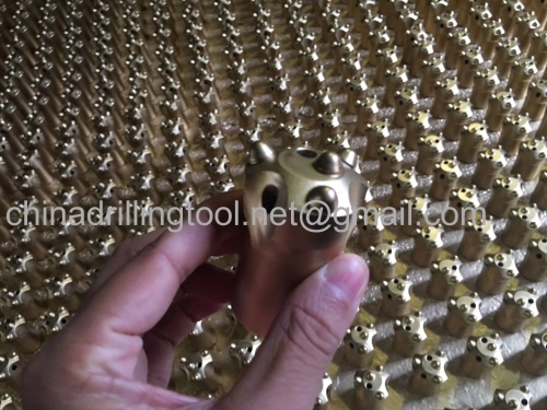 Rock Drill Taper Button Bit Tunneling 40mm Drill Bits