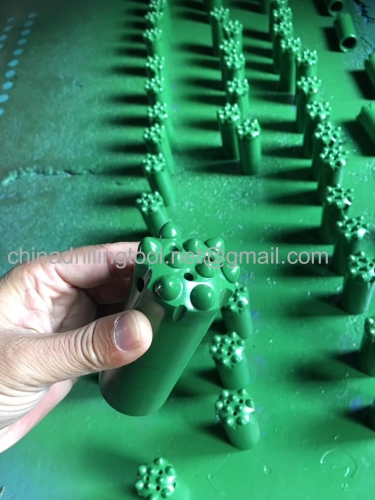 hot selling R25 -35mm thread button bits used in mining