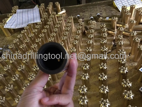 R32-45mm Threaded Button Bits Tested in Tunnel Project