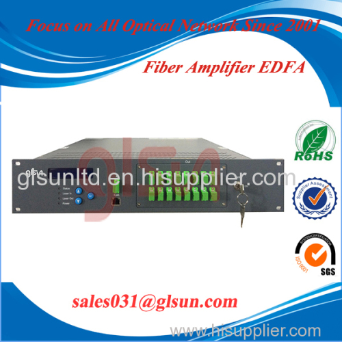 High Power Optical Amplifier EDFA Rack Mount EDFA