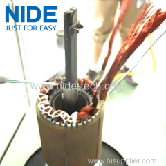 semi automatic Pump motor automatic stator coil lacing machine