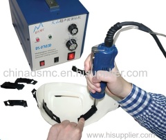 Ultrasonic positioned fusing machine