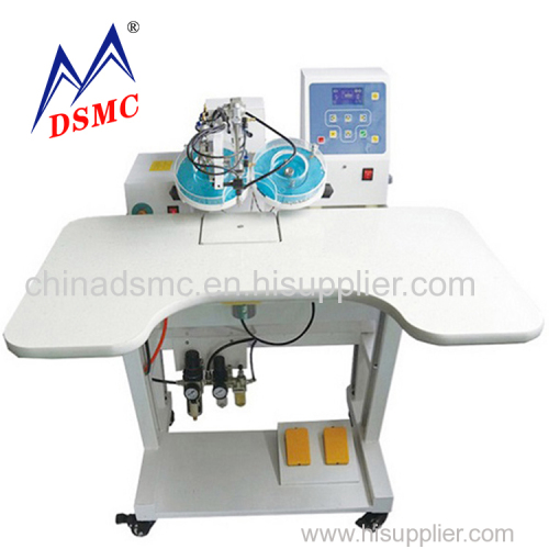 Ultrasonic automatic two dish hot fix rhinestone machine