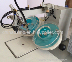 Ultrasonic automatic two dish hot fix rhinestone machine