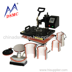 8 in 1 combo heat transfer machine