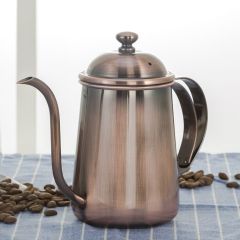 Stainless Steel Long Mouth Coffee Pot