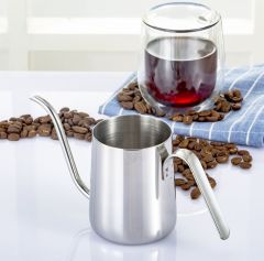 stainless stee Fine mouth coffee pot