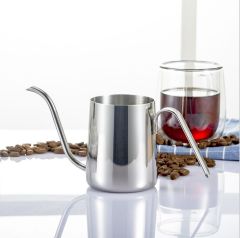 stainless stee Fine mouth coffee pot