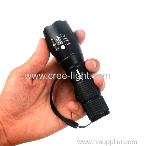 G700 Xm-L T6 LED Tactical Zoomable Flashlight