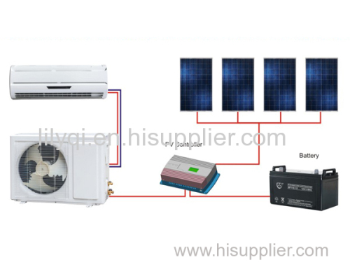 DC inverter solar air conditioner