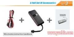 Real Time GSM GPRS GPS Tracker for Vehicle Car with Free PC Software Monitoring