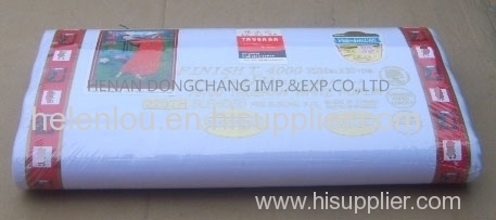White T/C poplin 110x76 35/36" double fold board packing