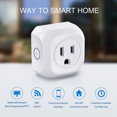 Wifi Mini Smart Outlet Compatible with Alexa Echo & Google Home