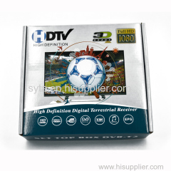 DVB T2 Tuner MPEG4 DVB-T2 HD Compatible set top box TV Receiver W/RCA/PAL/NTSC Auto Conversion box RUSSIA/EUROPE/THAILAN