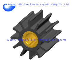 Flexible Rubber Impeller replace Nikkiso F65KBC Neoprene