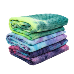 Hot product Soft and Sweater Absorbent Colorful Unique Yoga Towel