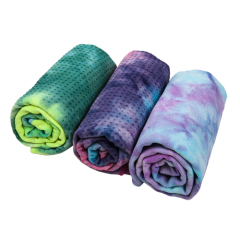 Hot product Soft and Sweater Absorbent Colorful Unique Yoga Towel