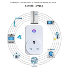 Remote Control UK Standard WiFi Smart Socket