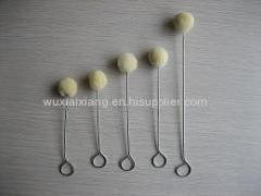 Wool Dauber/Furry Ball/Applicator with Handle