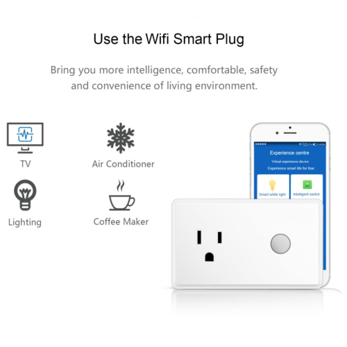 Mini Wireless Outlet Built in 2 USB Ports with Timing Function