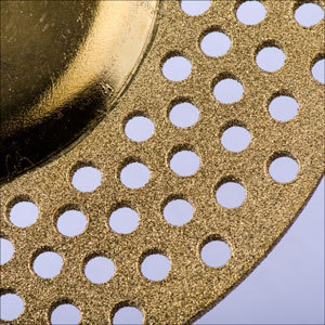 Diamond Electroplated Depressed Center Grinding Wheel 144holes