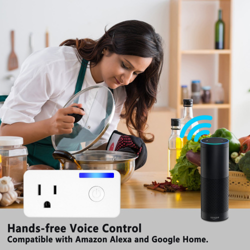 Work With IFTTT 110V 16A Smart Plug Timer App Remote Control
