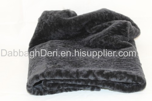 Genuine sheepskin astragan fur