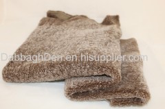 Genuine sheepskin curly fur