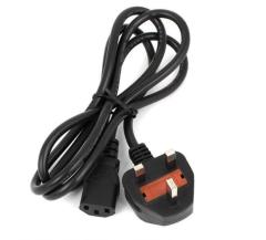 Power Cord UK Male Plug to C13 female for 16A 250V
