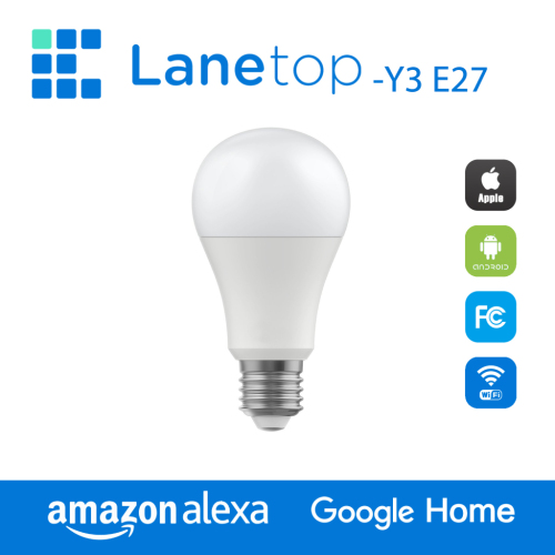 Multicolored Home Warm White Smart Wi-Fi LED Bulb
