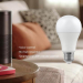 Multicolored Home Warm White Smart Wi-Fi LED Bulb