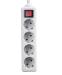 6 way American surge protector with 2 port USB power strip and UL socket