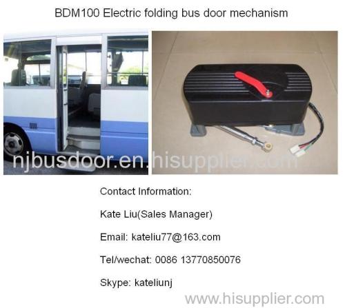 Electric bi-fold bus door system For Minibus and City Bus