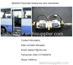 Pneumatic Bi-fold bus door opener