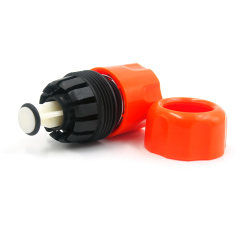 Plastic 19MM Water Hose Quick Connector With Waterstop