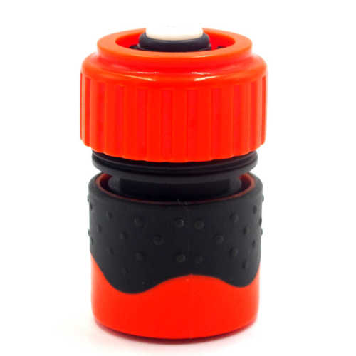 Plastic Soft 19MM water hose quick connector with waterstop