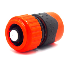 Plastic Soft 3/4 inch water hose quick connector with waterstop
